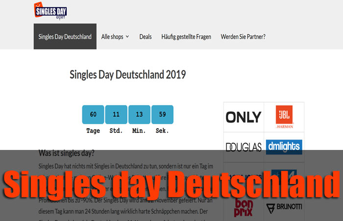Singles Day Deutschland
